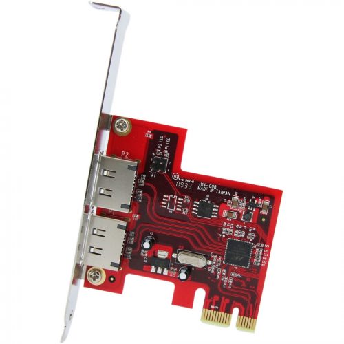 Startech .com 2 Port SATA 6 Gbps PCIe eSATA Controller CardAdd Two eSATA 3.0 (6Gbps) Ports for High Speed Access to Large External Storage S… PEXESAT32