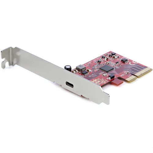 Startech .com USB 3.2 Gen 2×2 PCIe CardUSB-C 20Gbps PCI Express 3.0 x4 ControllerUSB Type-C Add-On PCIe Expansion Card -Windows/Linux -… PEXUSB321C