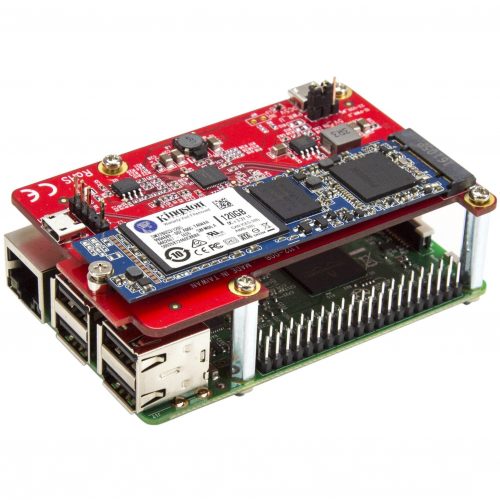 Startech .com Raspberry Pi BoardUSB 2.0 480MbpsUSB to M.2 SATA ConverterUSB to SATA Raspberry Pi SSDConnect an M.2 SATA drive to your… PIB2M21