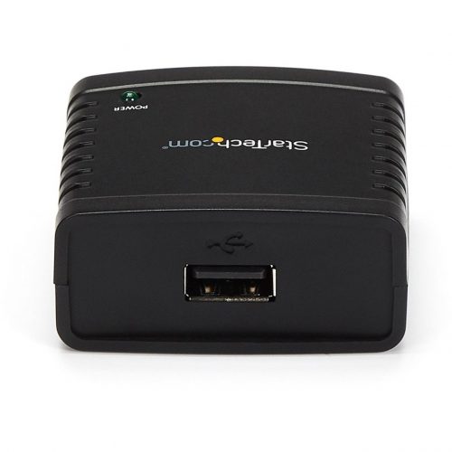 Startech .com 10/100Mbps Ethernet to USB 2.0 Network LPR Print ServerUSB Print Server with 10Base-T/100Base-TX Auto-sensing1 x USB1 x N… PM1115U2