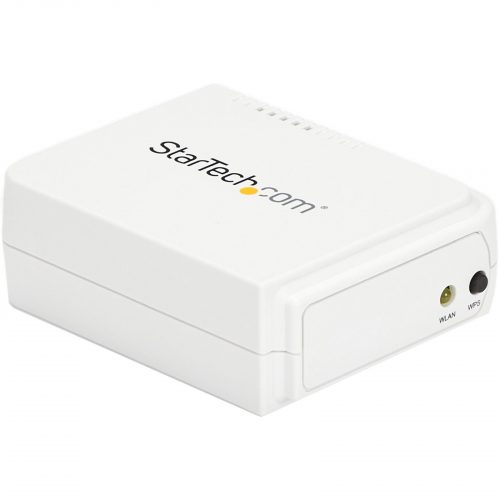 Startech .com 1 Port USB Wireless N Network Print Server with 10/100 Mbps Ethernet Port802.11 b/g/nShare a standard USB printer with multi… PM1115UW