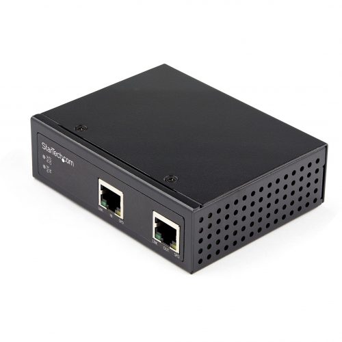 Startech .com Industrial Gigabit PoE Extender60W 802.3bt PoE++ 100m/330ftPower Over Ethernet Network Range ExtenderIP-30 Hardened -… POEEXT1G60W
