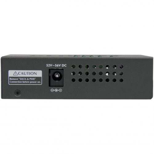 Startech .com 4 Port Gigabit MidspanPoE+ Injector802.3at and 802.3afDeliver power and data to four PoE-powered devices (PD) using this… POEINJ4G