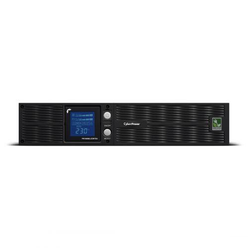 Cyber Power PR1000ELCDRT2U Smart App Sinewave UPS Systems1000VA/900W, 230 VAC, IEC-320 C14, 2U, Rack / Tower, Sine Wave, 8 Outlets, LCD… PR1000ELCDRT2U