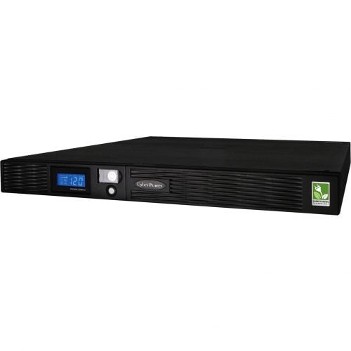 Cyber Power PR1000LCDRM1U Smart App Sinewave UPS Systems1000VA/750W, 120 VAC, NEMA 5-15P, 1U, Rackmount, Sine Wave, 6 Outlets, LCD, Powe… PR1000LCDRM1U