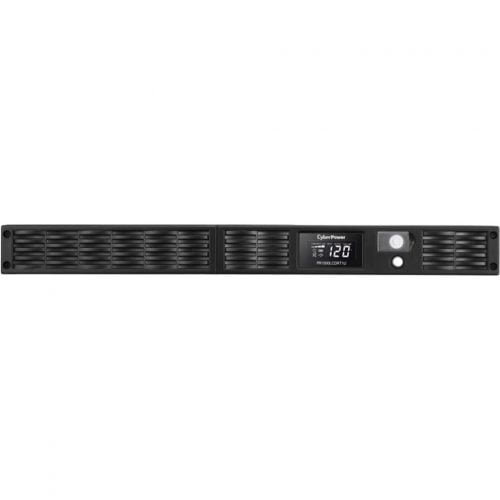 Cyber Power PR1000LCDRT1U Smart App Sinewave UPS Systems1000VA/800W, 120 VAC, NEMA 5-15P, 1U, Rack / Tower, Sine Wave, 7 Outlets, LCD, P… PR1000LCDRT1U