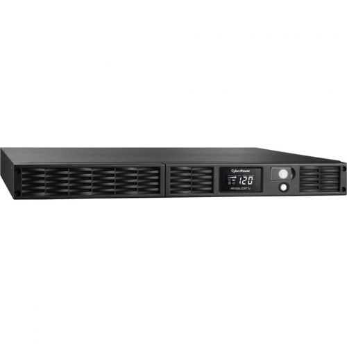 Cyber Power PR1000LCDRT1U Smart App Sinewave UPS Systems1000VA/800W, 120 VAC, NEMA 5-15P, 1U, Rack / Tower, Sine Wave, 7 Outlets, LCD, P… PR1000LCDRT1U