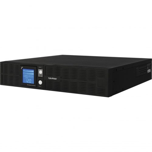 Cyber Power TAA Compliant Smart App Sinewave PR1000LCDRT2UTAA 1000VA Pure Sine Wave UPS1000VA/700W2URack-mountable 32Minute Half L… PR1000LCDRT2UTAA