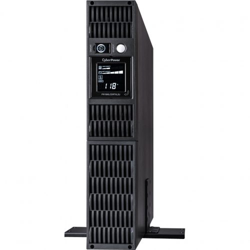 Cyber Power PR1500LCDRTXL2UN Smart App Sinewave UPS Systems1500VA/1500W, 120 VAC, NEMA 5-15P, 2U, Rack / Tower, Sine Wave, 8 Outlets,… PR1500LCDRTXL2UN