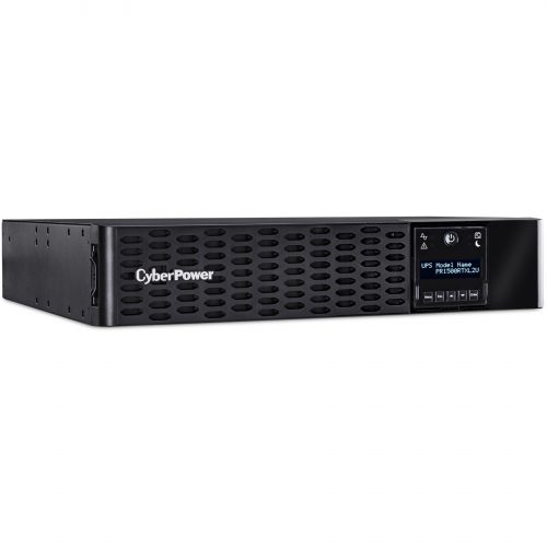 Cyber Power PR1500RTXL2UN New Smart App Sinewave UPS Systems1500VA/1500W, 120 VAC, NEMA 5-15P, 2U, Rack / Tower, Sine Wave, 8 Outlets, L… PR1500RTXL2UN