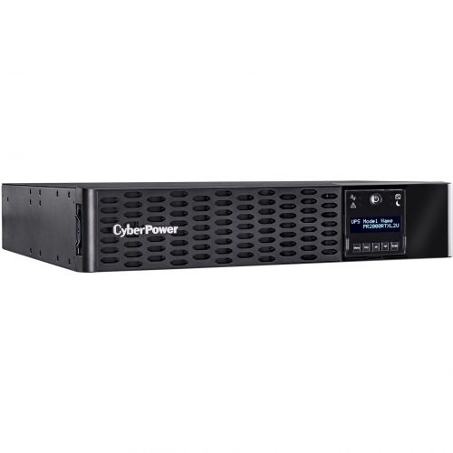 Cyber Power PR2000RTXL2UTAA TAA Compliant UPS Systems2000VA/2000W, 120 VAC, NEMA 5-20P, 2U, Rack / Tower, Sine Wave, 8 Outlets, LCD, P… PR2000RTXL2UTAA