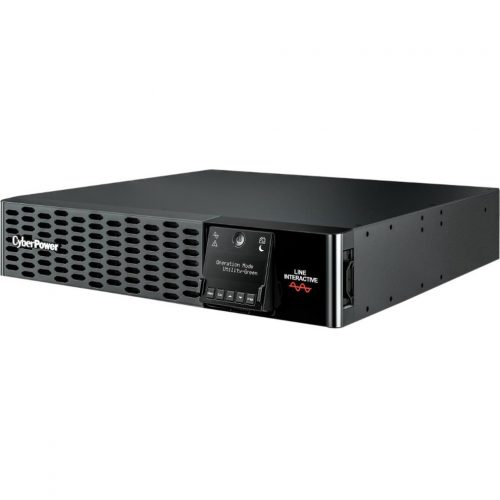 Cyber Power PR2000RTXL2UTAA TAA Compliant UPS Systems2000VA/2000W, 120 VAC, NEMA 5-20P, 2U, Rack / Tower, Sine Wave, 8 Outlets, LCD, P… PR2000RTXL2UTAA