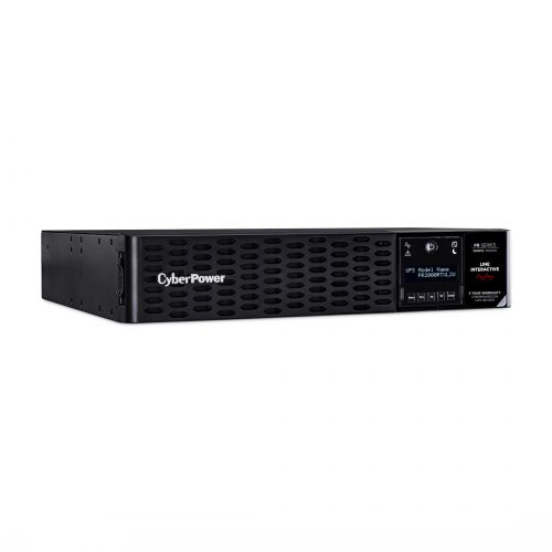 Cyber Power PR2000RTXL2U New Smart App Sinewave UPS Systems2000VA/2000W, 120 VAC, NEMA 5-20P, 2U, Rack / Tower, Sine Wave, 8 Outlets, LCD… PR2000RTXL2U