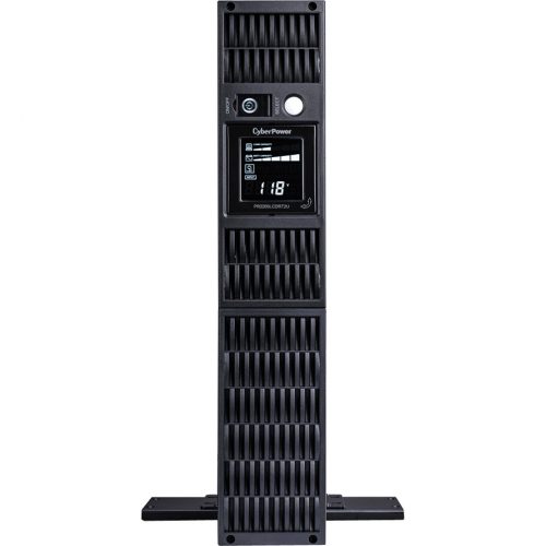 Cyber Power PR2200LCDRT2UN Smart App Sinewave UPS Systems2150VA/1980W, 120 VAC, NEMA 5-20P, 2U, Rack / Tower, Sine Wave, 8 Outlets, LCD… PR2200LCDRT2UN