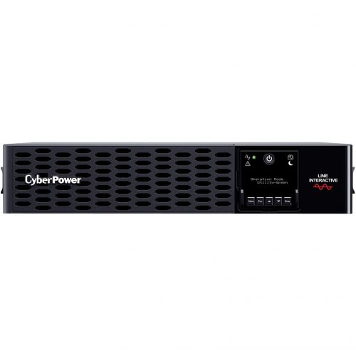 Cyber Power PR2200RT2UN New Smart App Sinewave UPS Systems2200VA/2200W, 120 VAC, NEMA L5-30P, 2U, Rack / Tower, Sine Wave, 8 Outlets, LCD,… PR2200RT2UN