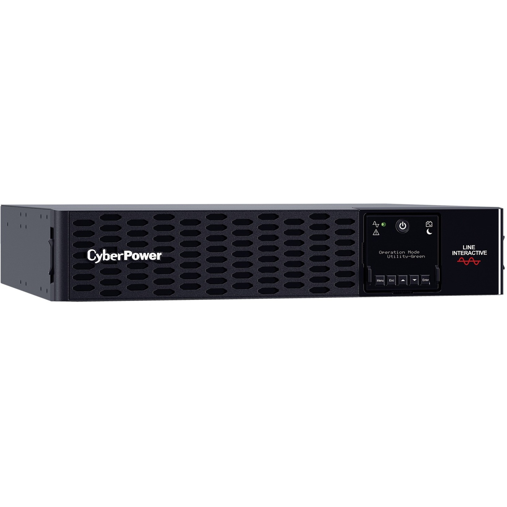 Cyber Power PR2200RTXL2UN New Smart App Sinewave UPS Systems2200VA/2200W, 120 VAC, NEMA L5-30P, 2U, Rack / Tower, Sine Wave, 8 Outlets,… PR2200RTXL2UN