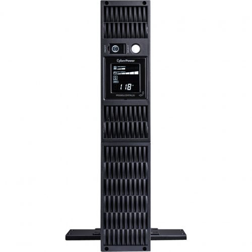 Cyber Power PR3000LCDRTXL2UN Smart App Sinewave UPS Systems3000VA/3000W, 120 VAC, NEMA L5-30P, 2U, Rack / Tower, Sine Wave, 9 Outlets… PR3000LCDRTXL2UN