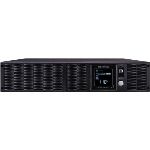 Cyber Power PR3000LCDRTXL2UN Smart App Sinewave UPS Systems3000VA/3000W, 120 VAC, NEMA L5-30P, 2U, Rack / Tower, Sine Wave, 9 Outlets… PR3000LCDRTXL2UN