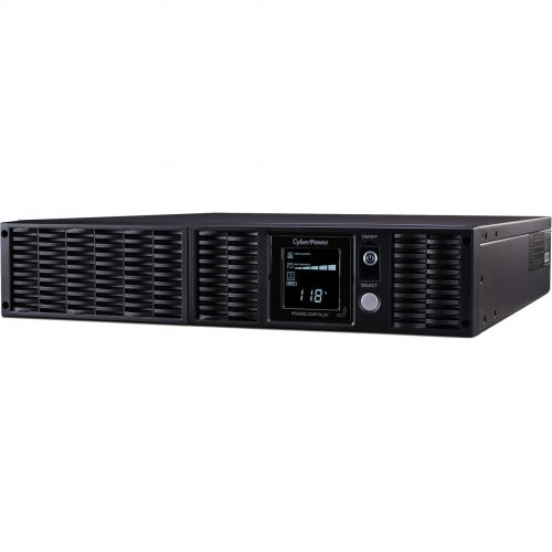 Cyber Power PR3000LCDRTXL2UN Smart App Sinewave UPS Systems3000VA/3000W, 120 VAC, NEMA L5-30P, 2U, Rack / Tower, Sine Wave, 9 Outlets… PR3000LCDRTXL2UN