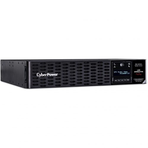 Cyber Power PR3000RT2U New Smart App Sinewave UPS Systems3000VA/3000W, 120 VAC, NEMA L5-30P, 2U, Rack / Tower, Sine Wave, 9 Outlets, LCD, P… PR3000RT2U