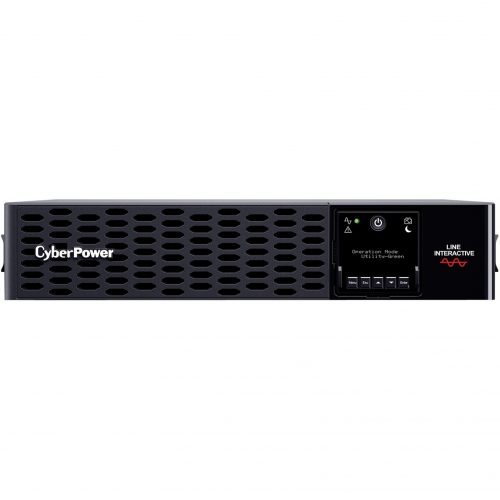 Cyber Power PR3000RTXL2UN New Smart App Sinewave UPS Systems3000VA/3000W, 120 VAC, NEMA L5-30P, 2U, Rack / Tower, Sine Wave, 9 Outlets,… PR3000RTXL2UN