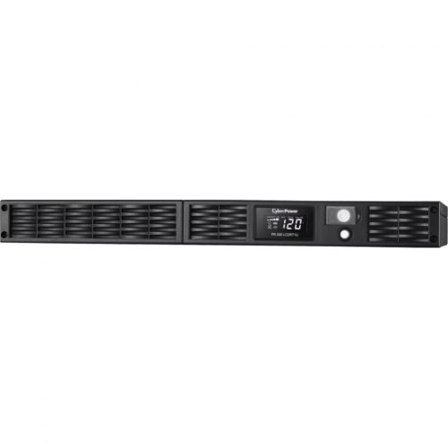 Cyber Power PR500LCDRT1U Smart App Sinewave UPS Systems500VA/400W, 120 VAC, NEMA 5-15P, 1U, Rack / Tower, Sine Wave, 7 Outlets, LCD, Powe… PR500LCDRT1U