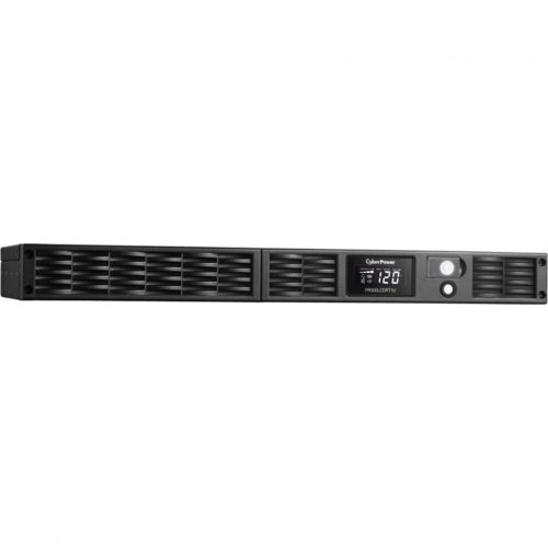 Cyber Power PR500LCDRT1U Smart App Sinewave UPS Systems500VA/400W, 120 VAC, NEMA 5-15P, 1U, Rack / Tower, Sine Wave, 7 Outlets, LCD, Powe… PR500LCDRT1U