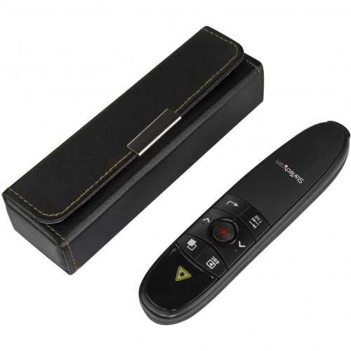Startech .com Wireless Presentation Remote with Red Laser Pointer90 ft.PowerPoint Presentation Clicker for Mac & Windows (PRESREMOTE) -… PRESREMOTE
