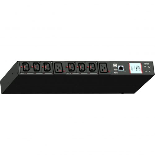 Raritan PX3-4201R-E2 PX3 8-Outlets PDUMonitoredNEMA L6-30P (2P3W)6 x U-Lock IEC 60320 C13, 2 x U-Lock IEC 60320 C19230 V ACN… PX3-4201R-E2