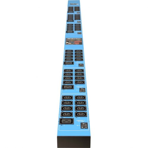 Raritan PX3-5040U-V2 54-Outlet PDUIEC 60309 (3P+N+E) 32A48 x IEC 60320 C13, 6 x IEC 60320 C1922.20 kWNetwork (RJ-45)0UVer… PX3-5040U-V2