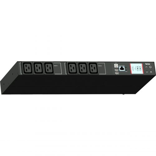 Raritan PX3 6-Outlets PDUMonitoredNEMA L6-30P (2P3W)6 x IEC 60320 C19208 V ACNetwork (RJ-45)1UHorizontalRack-mountable… PX3-5128R
