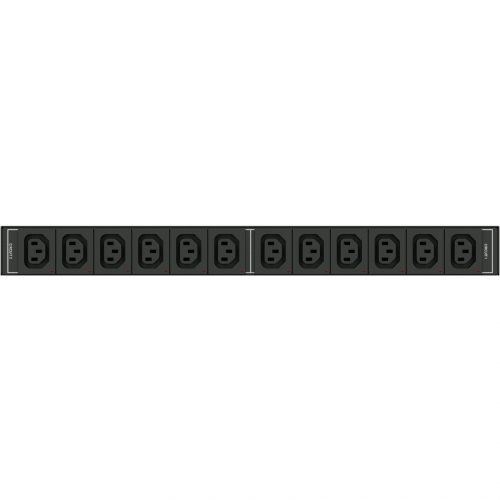 Raritan PX3 12-Outlets PDUMonitoredNEMA L6-30P (2P3W)12 x IEC 60320 C13230 V ACNetwork (RJ-45)1UHorizontalRack-mountab… PX3-5284R