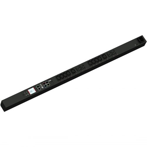 Raritan PX3-5334 20-Outlets PDUMonitoredNEMA 5-20P (2P3W)10 x IEC 60320 C13, 4 x NEMA 5-20R120 V ACNetwork (RJ-45)0UVertic… PX3-5334