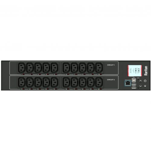 Raritan PX 20-Outlets PDUMonitoredNetwork (RJ-45)2UHorizontalRack-mountable PX3-5466R