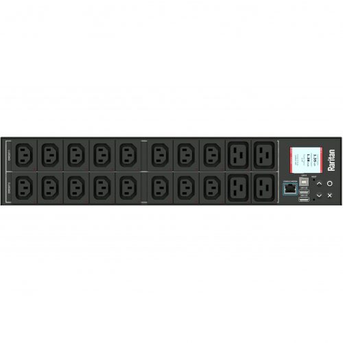 Raritan PX3-5469R 20-Outlet PDUMonitoredIEC 60309 2P+E 6h 32A (2P3W)4 x IEC 60320 C19, 16 x IEC 60320 C13230 V ACNetwork (RJ-45… PX3-5469R