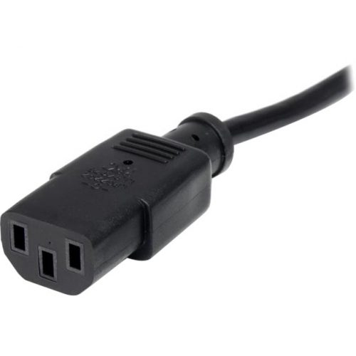 Startech .com 10ft (3m) Computer Power Cord, NEMA 5-15P to C13, 10A 125V, 18AWG, 10 Pack, Replacement PC Power Cord, TV/Monitor Power Cable… PXT1011010PK