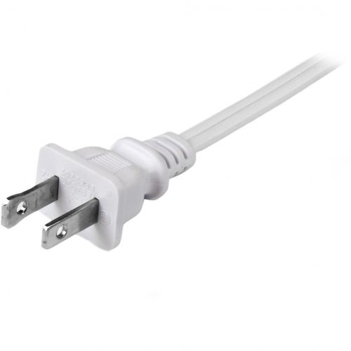 Startech .com 6 ft White Standard Laptop Power CordNEMA 1-15P to C7Power your Apple Mac Mini or other C7-device with this 6ft, white lap… PXT101NB6W