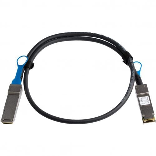 Startech .com .com 1m QSFP+ to QSFP+ Direct Attach Cable for Juniper QFX-QSFP-DAC-1M 40GbE QSFP+ Copper DAC 40 Gbps Passive Twinax -… QFXQSFPDAC1M