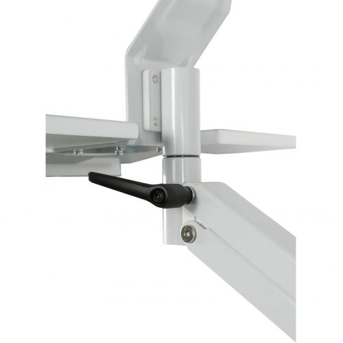 Cta Digital Accessories Wall Mount for Workstation, Keyboard, CPU, LCD Monitor, ComputerAdjustable Height1 Display Supported40″ Screen Support… QPC-WMPW