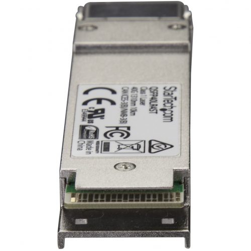 Startech .com MSA Uncoded QSFP+ Module40GBASE-LR440GE Gigabit Ethernet QSFP+ 40GbE Single Mode Fiber (SMF) Optic Transceiver 10km DDM -… QSFP40LR4ST