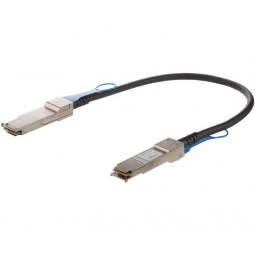 Startech .com .com 0.5m 40G QSFP+ to QSFP+ Direct Attach Cable for Cisco QSFP-H40G-CU0-5M40GbE Copper DAC 40Gbps Passive Twinax -… QSFPH40GCU05