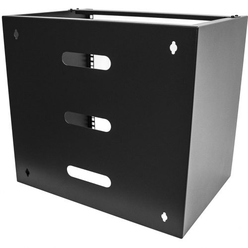 Startech .com 10U Wall Mount Rack, 14in Deep, 19 inch Wall Mount Network Rack, Wall Mounting Patch Panel Bracket for Switch/IT Equipm… RACK-10U-14-BRACKET