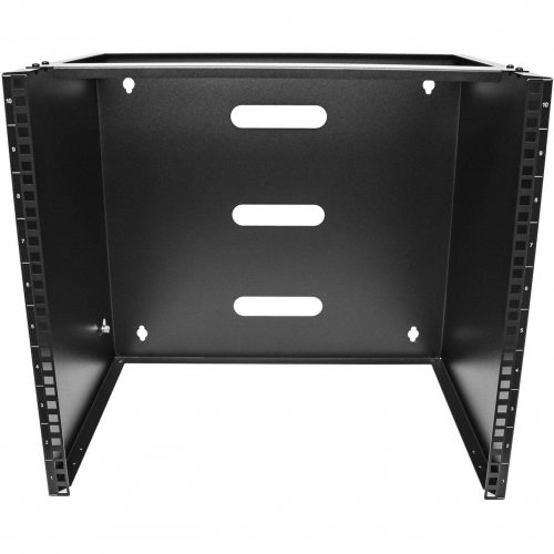 Startech .com 10U Wall Mount Rack, 14in Deep, 19 inch Wall Mount Network Rack, Wall Mounting Patch Panel Bracket for Switch/IT Equipm… RACK-10U-14-BRACKET