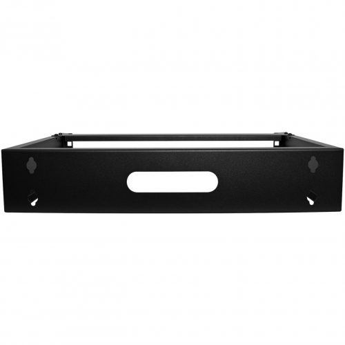 Startech .com 2U Wall Mount Rack, 14in Deep, 19 inch Wall Mount Network Rack, Wall Mounting Patch Panel Bracket for Switch/IT Equipmen… RACK-2U-14-BRACKET