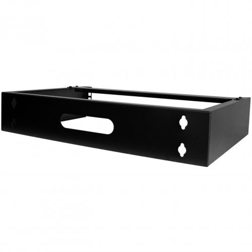 Startech .com 2U Wall Mount Rack, 14in Deep, 19 inch Wall Mount Network Rack, Wall Mounting Patch Panel Bracket for Switch/IT Equipmen… RACK-2U-14-BRACKET