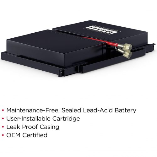 Cyber Power RB0670X2 Replacement Battery Cartridge2 X 6 V / 7 Ah Sealed Lead-Acid Battery, 18MO Warranty RB0670X2