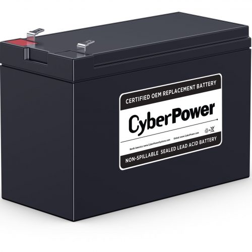 Cyber Power RB1270B Replacement Battery Cartridge1 X 12 V / 7.2 Ah Sealed Lead-Acid Battery, 18MO Warranty RB1270B