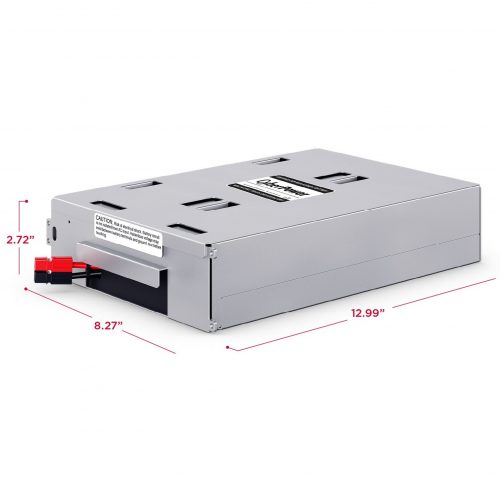 Cyber Power RB1270X4A Replacement Battery Cartridge4 X 12 V / 7 Ah Sealed Lead-Acid Battery, 18MO Warranty RB1270X4A