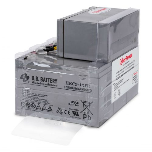 Cyber Power RB1290X4K Replacement Battery Cartridge4 X 12 V / 9 Ah Sealed Lead-Acid Battery, 18MO Warranty RB1290X4K