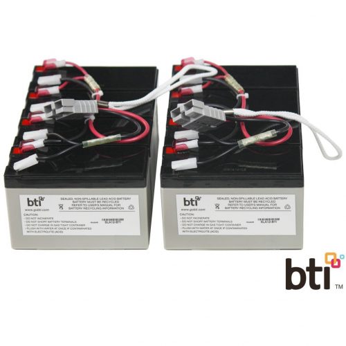 Battery Technology BTI Replacement  RBC12 for APCUPS Lead Acid12 V DCLead Acid RBC12-SLA12-BTI